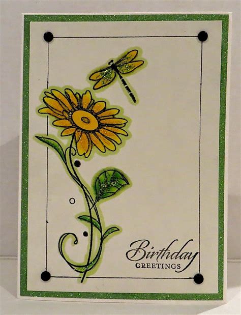 Fun With Ink: Simple Birthday Card