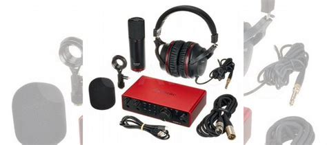 Focusrite Scarlett 2i2 Studio 4 gen набор новый купить в Екатеринбурге ...