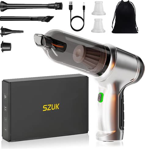 Amazon SZUK Car Vacuum Cleaner 3 In 1 120W High Power Handheld