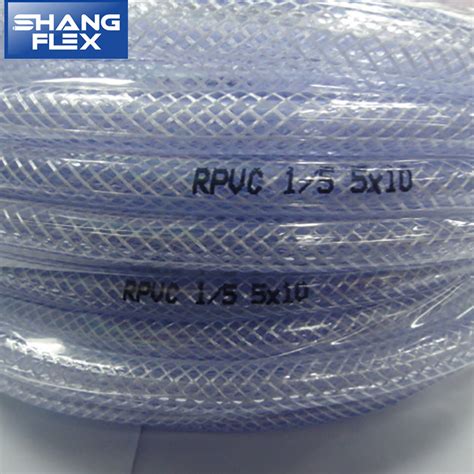 Heavy Duty High Tensile Fiber Reinforced PVC Braided Air Water Hose