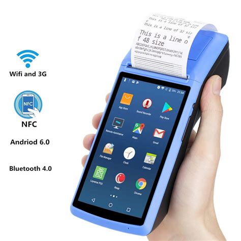 Issyzonepos Receipt Printer Mm Touch Screen Pda Android Handheld