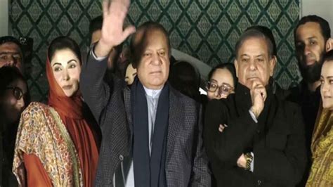 Pakistan Election Results Nawaz Sharif Claims Victory