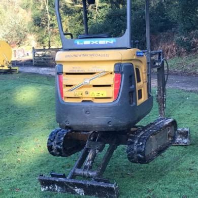 Volvo EC18E Mini Digger for sale from United Kingdom