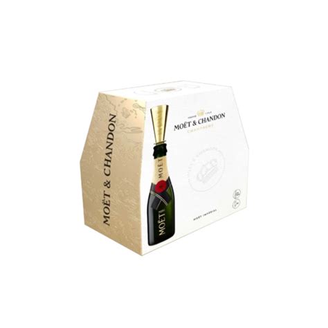 Cave Royale Moët Chandon Giftbox 6 mini flûtes et 6 mini Moët N M