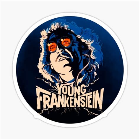 "Frankenstein - Gene Wilder" Sticker for Sale by AkiraFussion | Redbubble