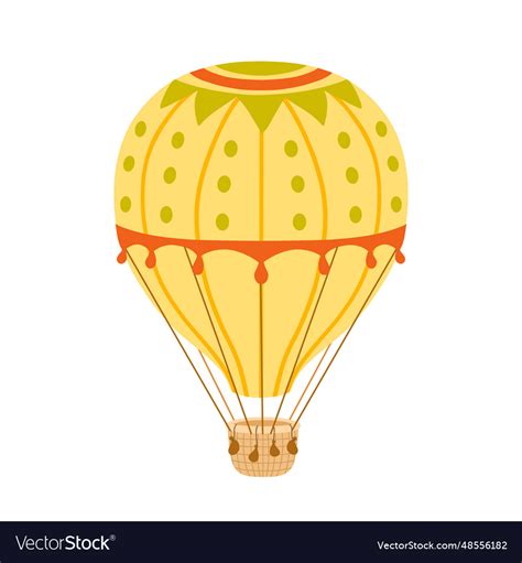 Vintage Hot Air Balloon Clip Art Vintage Hot Air Balloons In Sky