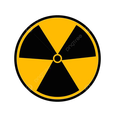 Radiation Symbol Clipart Transparent Background Radiation Symbol Of