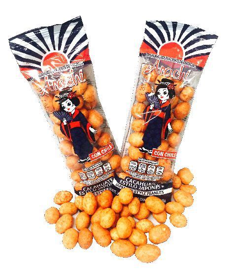 Arachi Japones Chile Peanuts Mexican 50x50g Pacific Candy Wholesale