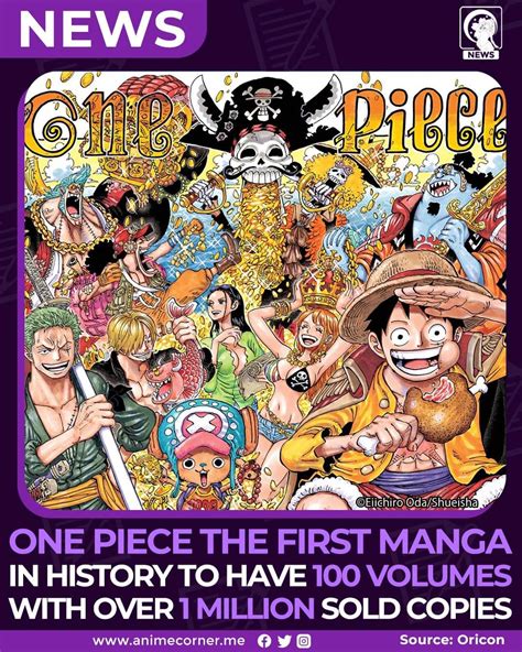 One Piece Is The First Manga In History To Have Volumes With Over