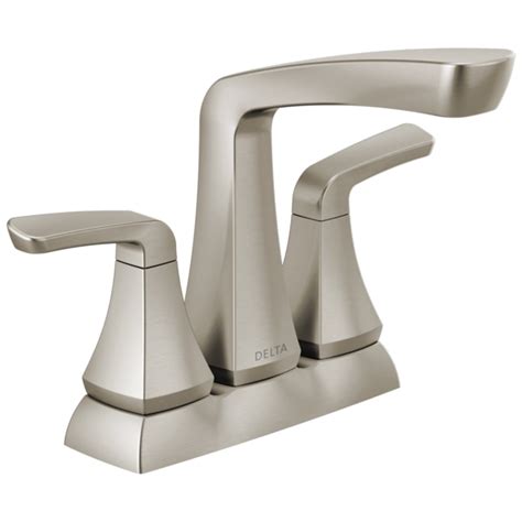 Delta Vesna Spotshield Stainless 4 In Centerset 2 Handle Watersense