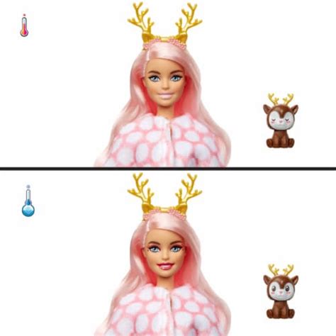 Mattel Barbie Deer Costume Cutie Reveal Doll Ct King Soopers