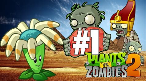 Plants Vs Zombies 2 Its About Time Gameplay Walkthrough Part 1 El