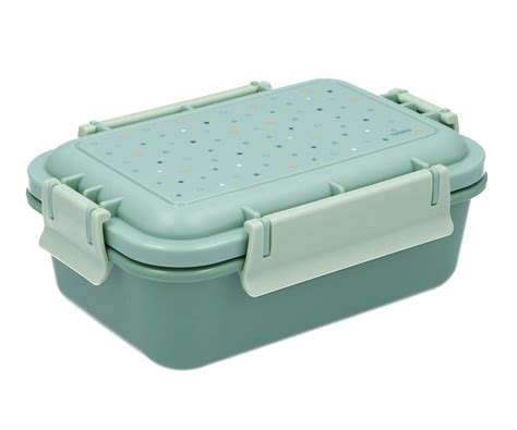 Caja Almuerzo Bento Dots Sage Tutete