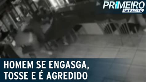 Homem Se Engasga E Agressor Espanca Por Medo De Coronav Rus Primeiro