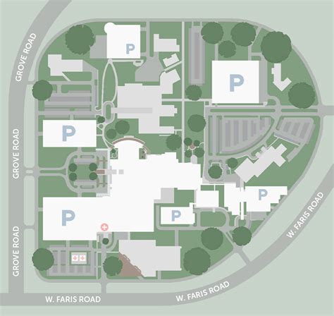 Memorial Hospital Campus Map - Debera Georgette