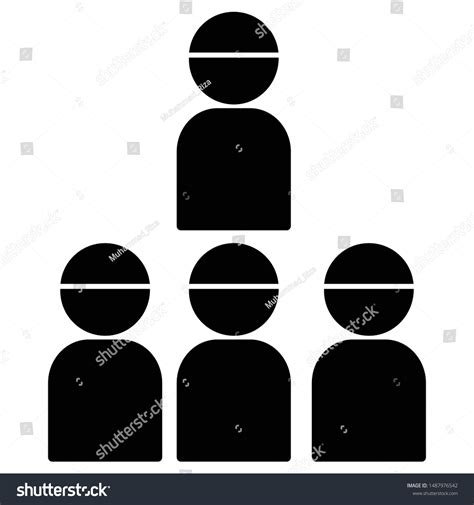 This Silhouette Muslim Prayer Congregation Icon Stock Vector (Royalty ...