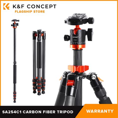 Kandf Concept Ph Official Sa254c1 Professional Carbon Fiber Tripod