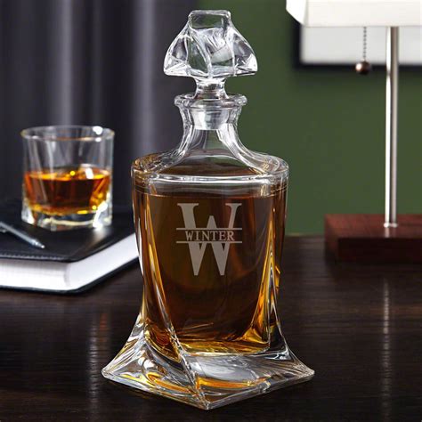 Home Wet Bar Oakmont Personalized 30 4 Oz Whiskey Decanter And Reviews