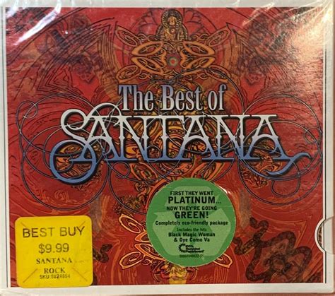 The Best Of Santana New Cd 2007 Sony 16 Tracks Black Magic Woman