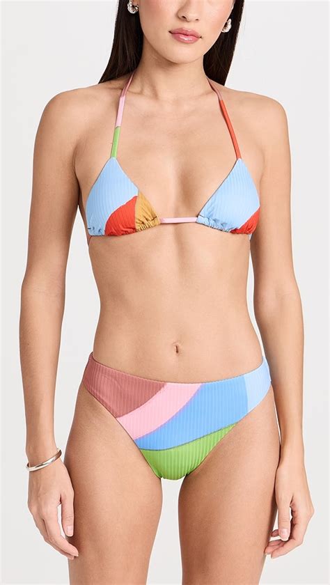 Vitamin A Gia Triangle Bikini Top Shopbop