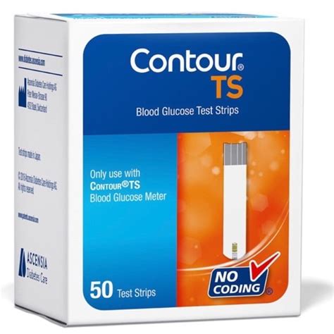 Contour TS Test Strips 50 S Reliable Blood Glucose Monitoring