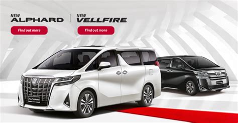 Toyota Alphard Vellfire Facelift 2018 Harga Pasaran Malaysia Sudah