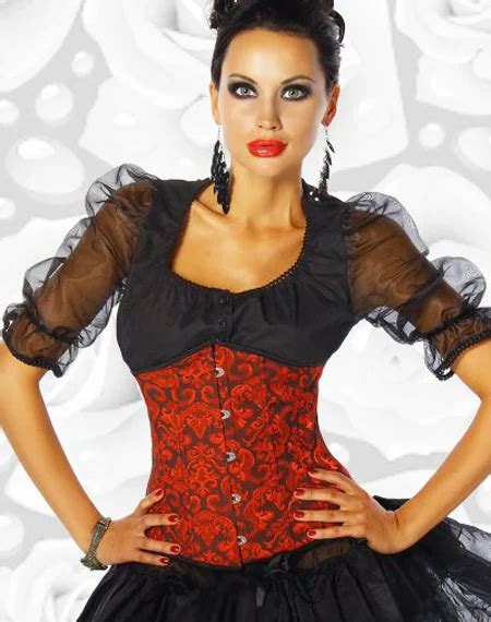 Wholesale Sexy Lingerie Sexy Women S Corset Underbust Corset Red Floral