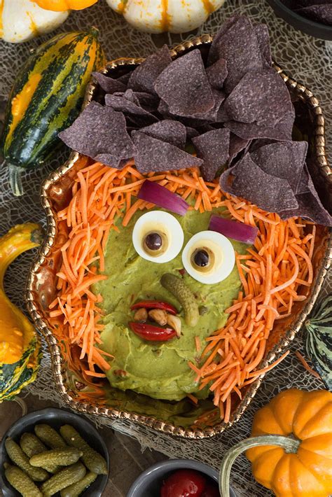 Hatch Guacamole Dip Witch Halloween Food For Party Halloween Treats