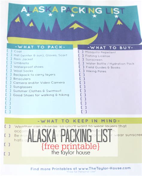 Ultimate Packing List For Cruising Alaska Packing List For Cruise A Great Packing List For A