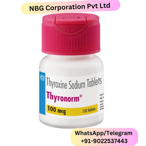 Thyroxine Sodium Tablets Strength 100 Mcg At Rs 177 Bottle In Nagpur