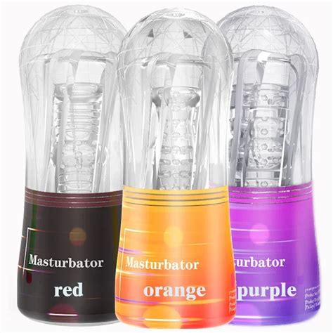 Male Masturbator Cup Soft Silicone Pussy Transparent Vagina Adult Goods Endurance Exercise