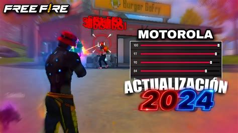 Sensibilidad COMPLETA Para Motorola 2024 Nueva Actualizacion YouTube