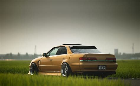 Jzx100 Toyota Mark Ii Custom Made Gold JDM Japanese Cars Resolution