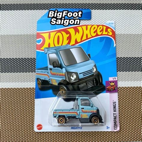 Hot Wheels Mighty K Truck Model HTC Compact Kings Genuine Mattel Shopee Malaysia