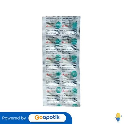 Jual Ranitidine Ogb Dexa Medica Mg Strip Tablet Shopee Indonesia