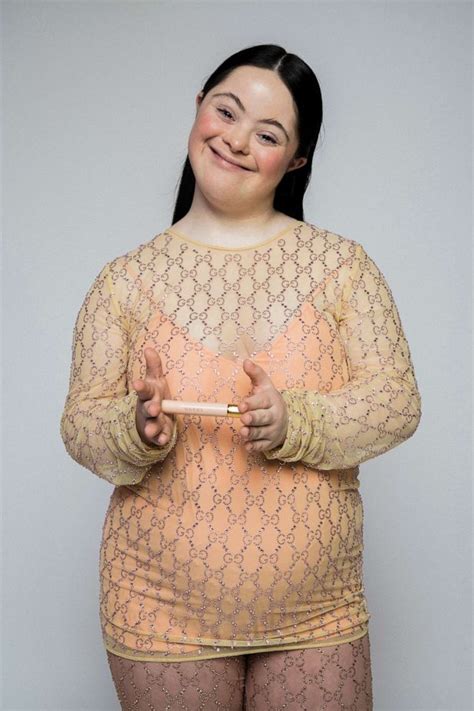 Ellie Goldstein Model With Down Syndrome Stars In Gucci Beauty