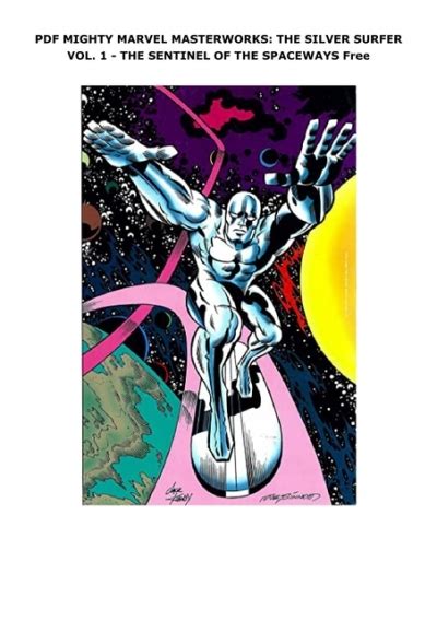 Pdf Mighty Marvel Masterworks The Silver Surfer Vol 1 The Sentinel