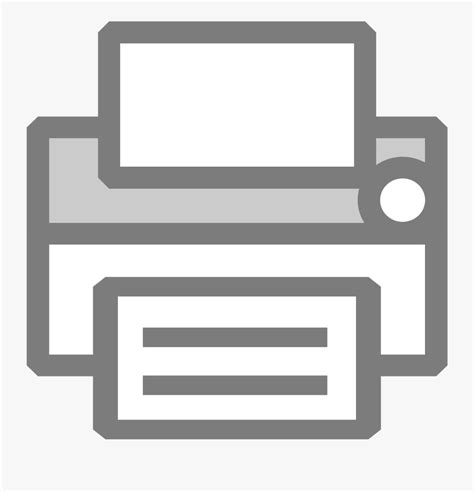 print transparent background printer clip art  transparent