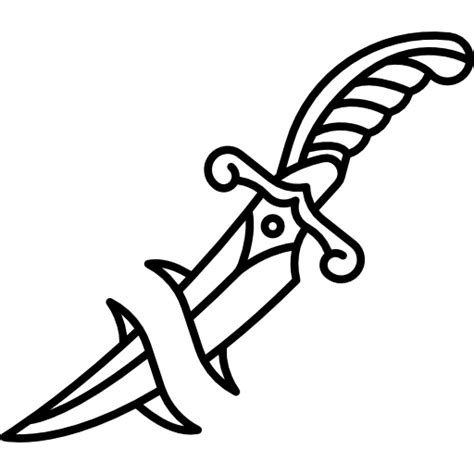 Free Icon Dagger