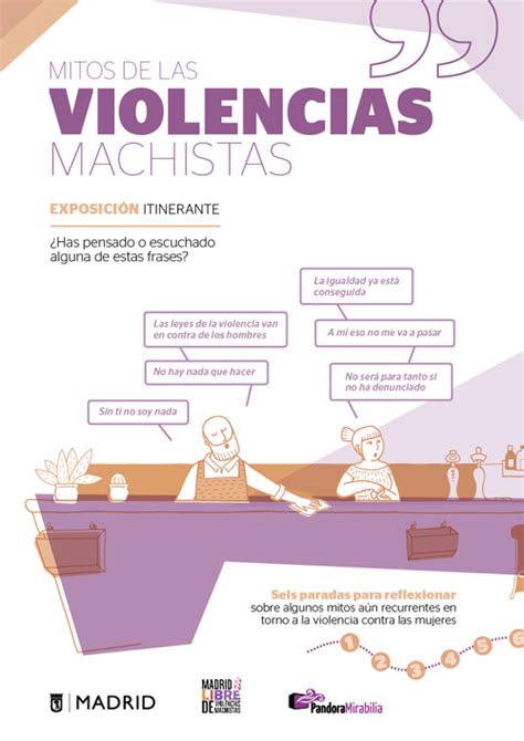 Contra Las Violencias Machistas Exposición Mitos De Las Violencias