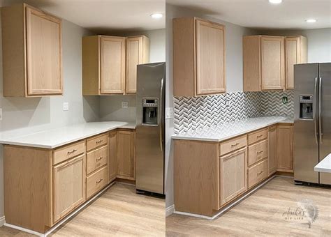 Kitchen Backsplash Using Musselbound Tile Mat Anikas Diy Life