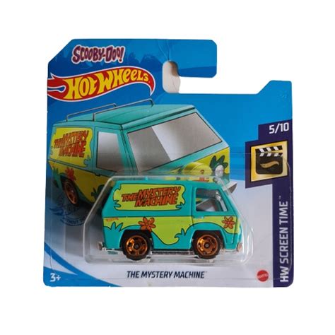 Hot Wheels The Mystery Machine Scooby Doo Hw Screen Time Shopee Brasil