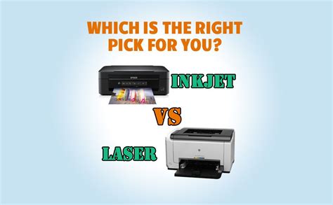 Inkjet vs Laser Printer- Which one works for you?