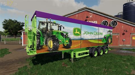 John Deere Tipper Trailer V 1 0 FS19 Mods