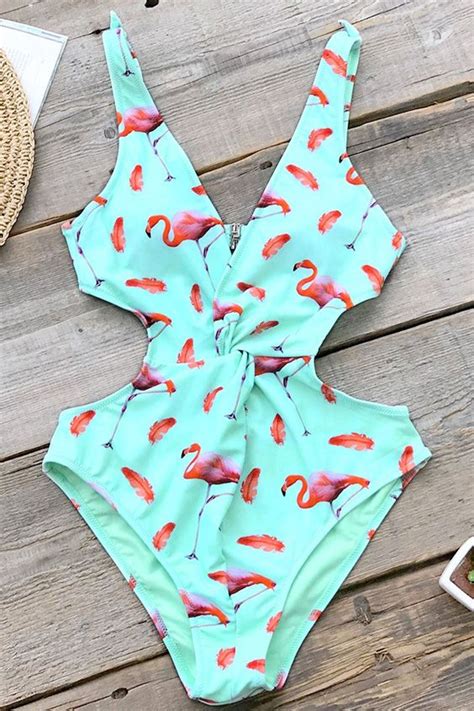 Cupshe Flamingo Bathing Suit Atelier Yuwa Ciao Jp