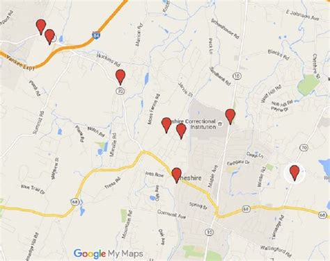 Sex Offender Map Cheshire Homes To Be Aware Of On Halloween Cheshire