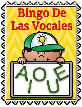 Bingo De Las Vocales A E I O U By Wise Narwhal Tpt