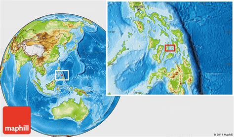 Physical Location Map of Carmen