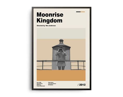 Wes Anderson Moonrise Kingdom Poster