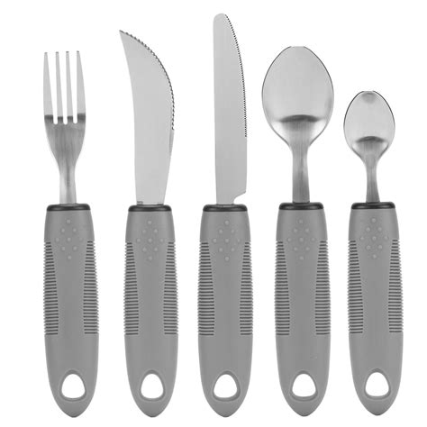 Adaptive Utensil Set Arthritis Aid For Parkinsons Hand Tremors Easy